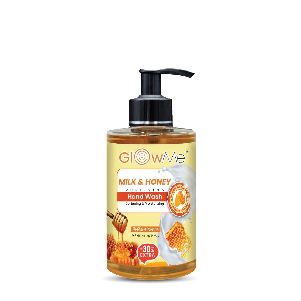 GlowMe Honey & Milk Hand Wash 300 ml